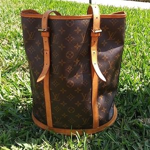 Louis Vuitton Brown Monogram Tote